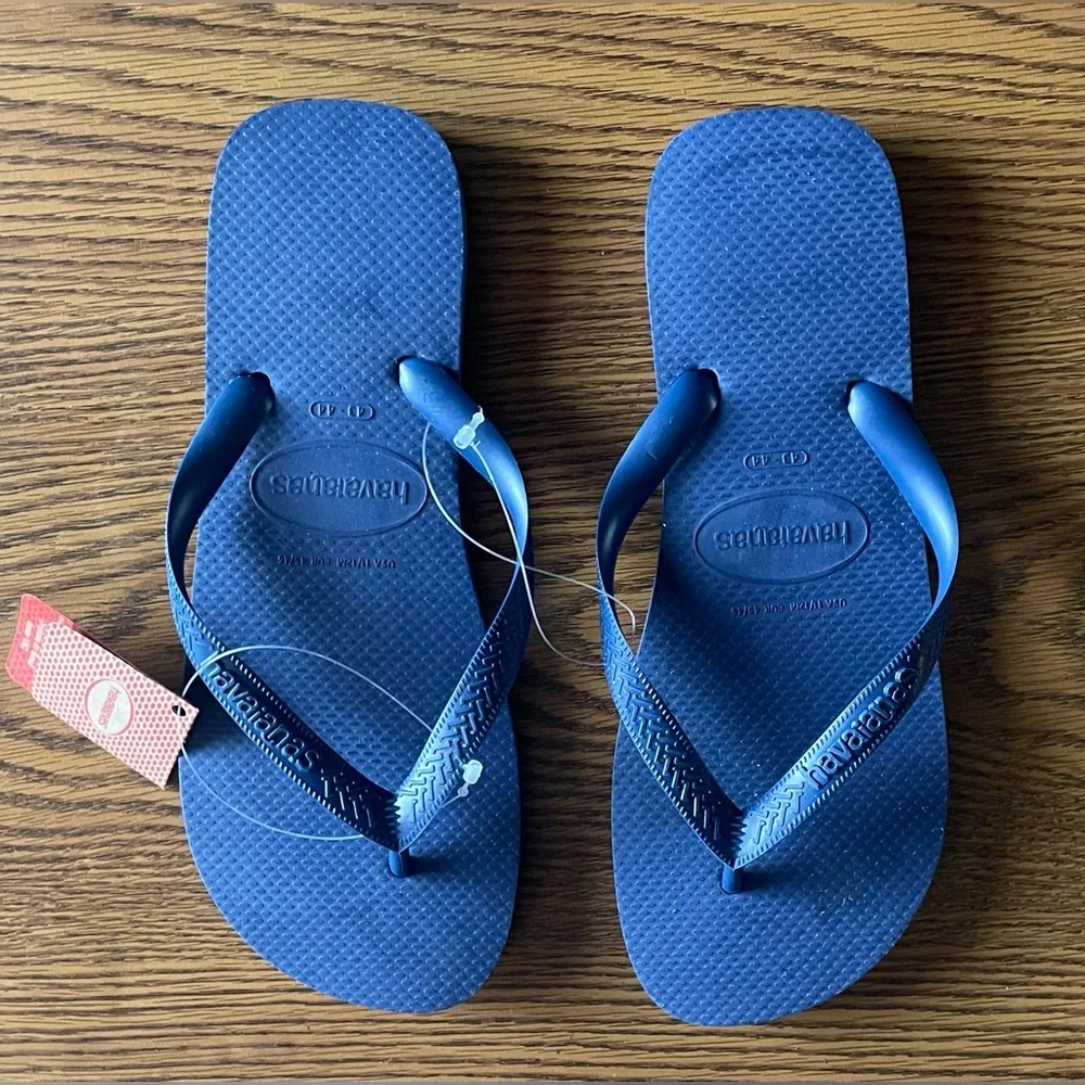 Havaianas Blue Flip Flops - Picture 1 of 4